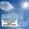 Signmission For Patient Safety No Cell Phone Use In, 10 in W x Rectangle, Vinyl Decal OS-2PACK-NS-D-710-L-12862 - alternate 2
